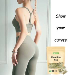 Limpieza SlimmingTea Té de hierbas sin cafeína con hoja de loto de baya de espino y semilla de cáscara de <span class=keywords><strong>psyllium</strong></span> - Product Image 4
