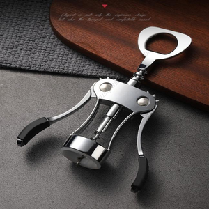 Ouvre-bouteille en zinc C384 pour la maison, accessoires pour bière et vin, outils de cuisine, gadget, tire-bouchon en métal – Vente en gros - Product Image 1