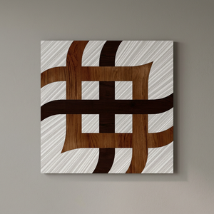 Carreaux de mur en pierre antique de match de livre en bois 300x300mm Design de cour rurale mate - Product Image 6