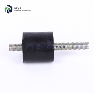 Soportes Antivibración de Goma Moldeados a Medida, Soporte Antivibración de Goma de Alta Resistencia a la Tensión con 2 Pernos - Product Image 1