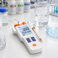 BIOSTELLAR EC310F Portable Conductivity Meter 0.000μS/cm-500mS/cm IP65 Waterproof EC Tester with TDS Salinity Resistivity