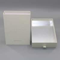Premium Geschenkbox mit Anpassbarem Logo, Starre Schublade, Prägung, Glitzer-Finish und Magnetverschluss für Schmuck, Parfüm, Schokolade