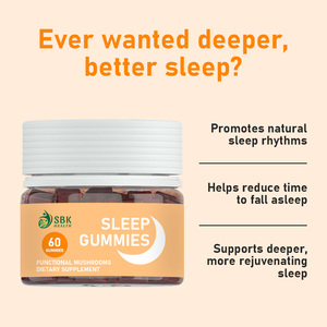 Gummies pour le sommeil à faible MOQ : favorisent des rythmes de sommeil naturels, aident à réduire le temps de somnifération, favorisent un sommeil plus profond et plus régénérant - Product Image 2