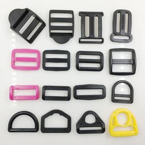 <b>Plastic</b> Adjustable Buckle 5cm 3.8cm 3.2cm 2.5cm 2cm 1.5cm <b>Sliding</b> Buckle For Bags Bag Accessories Durable Black - Product Image 2