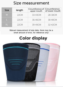 Elastische rutsch feste atmungsaktive Knies ehne Sports tütze zur Unterstützung der Kompressions-Oberschenkel manschette - Product Image 4