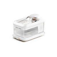 Fontaine à eau pour chat Paixi, chauffage automatique à température constante, circulation, rechargeable, bol à eau courante, abreuvoir pour animaux de compagnie