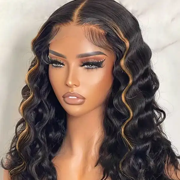 Premier Transparent Lace Wig 12-24 Inches Beauty Colors European Hair Glueless Hd Lace Front Wig