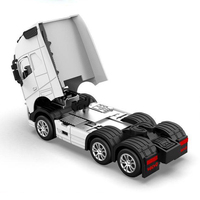 1:36 jouets de camion moulés sous pression Simulation en alliage de métal modèle de voiture son lumière retirer Collection enfants jouet cadeaux
