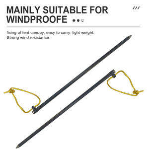 Многофункциональный прочный завод углеродное волокно трубка углеродное волокно палатка <span class=keywords><strong>Peg</strong></span> портативный Ветрозащитный углеродное волокно Кемпинг гвоздь - Product Image 3