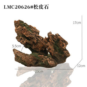 Rocaille Ensemble Complet Moderne <span class=keywords><strong>Aquarium</strong></span> Accessoires En Céramique Fish Tank Paysage Simulé Pin <span class=keywords><strong>Pierre</strong></span> Herbe Paysage Évitement <span class=keywords><strong>Trou</strong></span> <span class=keywords><strong>Pierre</strong></span> - Product Image 3