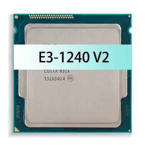 Desktop Cpu Voor Intel Xeon E3 1240 V2 8M Cache 3.40 Ghz Sr0p5 Lga 1155 E3 1240-v2 Gebruikte Processorserver