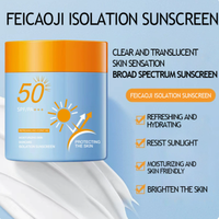 Lotion isolante visage et corps Lovsens, légère, toucher sec, SPF50+, crème solaire hydratante anti-UV, protection solaire