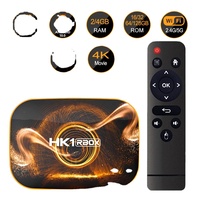 Android 10.0 TV Box HK1 RBOX RK3318 4GB 32GB Wifi IPTV Smart Android TV Box 10 4K 2GB 16GB Reproductor Multimedia Set Top Box