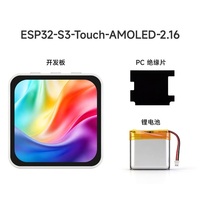Papan Pengembangan Layar Sentuh AMOLED ESP32-S3 2,16 inci dengan Resolusi 480 X 480