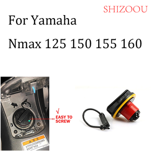 ฝาครอบถังน้ํามันเชื้อเพลิงน้ํามันง่ายต่อการบิดสําหรับ Yamaha <span class=keywords><strong>Nmax</strong></span> 125 150 155 <span class=keywords><strong>160</strong></span> รถจักรยานยนต์ถังน้ํามันเชื้อเพลิงฝาครอบถังน้ํามันเชื้อเพลิงแก๊ส - Product Image 2
