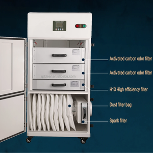 DER-LF série Co2 métal Laser Cutter <span class=keywords><strong>extracteur</strong></span> de fumée de poussière/Machine de nettoyage de l'<span class=keywords><strong>air</strong></span>/<span class=keywords><strong>extracteur</strong></span> de collecteur de poussière de soudure - Product Image 1