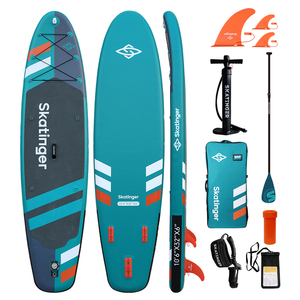 Skatinger 2026 บอร์ด SUP ออลราวด์รุ่นใหม่จากโรงงาน บอร์ดยืนพายแบบเป่าลม บอร์ดแพดเดิลบอร์ด บอร์ดเซิร์ฟ ดีไซน์เป่าลม ติดตั้งง่ายรวดเร็ว - Product Image 1
