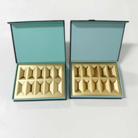 Barra de chocolate personalizada Caja de embalaje de trufas Caja de regalo de dulces de lujo Caja de chocolate