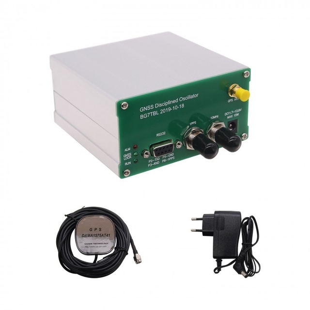 GPSDO GNSSDO GNSS Disciplined Oscillator Disciplined Clock with 10MHz Output Support For GPS,GALILEO,BDS,GLONASS.