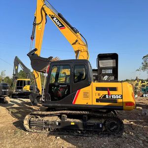 Excavadora Usada de Buena Calidad en Venta, Sany Sy155c de 15.5 Toneladas, Precio Económico, Buena Calidad, en Stock, con Certificación CE - Product Image 2