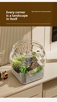 Meilleures ventes : Conteneur de rangement transparent en PET avec base, incassable, organisateur domestique