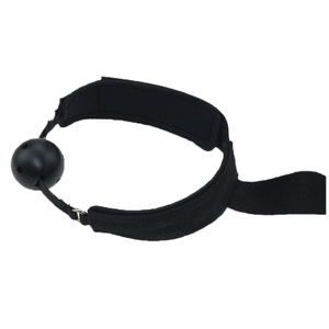 Kit SM de retenue de Bondage sexuel adulte, boule de bouche Gag avec menottes <span class=keywords><strong>en</strong></span> cuir, offre spéciale - Product Image 3