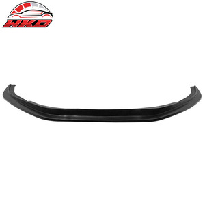 Compatible con Honda Accord 4 Puertas V6 2008-2010, Estilo MDA, Labio de Parachoques Delantero Sin Pintar, Negro - Product Image 2