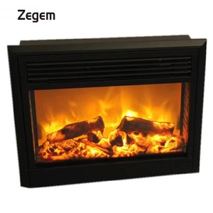 Kits de <span class=keywords><strong>cheminée</strong></span> électrique autoportante moderne Chauffage intérieur portable avec télécommande en bois décoratif pour le salon - Product Image 3