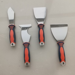 Màu kép TPR xử lý 3 ''putty dao <span class=keywords><strong>scraper</strong></span> công nghiệp DIY lớp thép không gỉ lưỡi giá cả cạnh tranh - Product Image 2