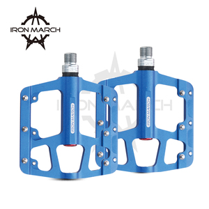 ALNC-2037 anodisation 132x110x20mm vélo pédale pliante entièrement <span class=keywords><strong>en</strong></span> aluminium pédales de vélo d'exercice <span class=keywords><strong>vtt</strong></span> pédales - Product Image 1