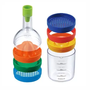 Botol alat dapur multifungsi 8 in 1 plastik grosir produk kualitas tinggi Aksesori dapur
