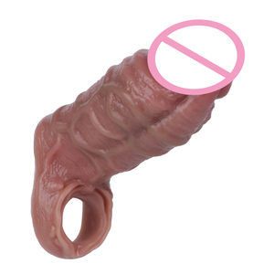 Funda para Pene SXXY de 14 <span class=keywords><strong>cm</strong></span>, Extensión de Pene Masculino para Retrasar la Eyaculación, Juguete Sexual, Masturbación Masculina - Product Image 4