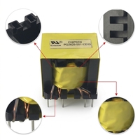 Transformateur de puissance haute fréquence monophasé PQ2625 220V vers 5V pour circuit de contrôle de capteur, transformateur de commutation à montage sur carte PCB