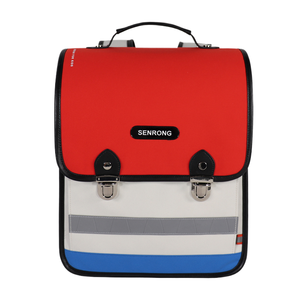 Bolso de Hombro Doble Estilo Británico, Bolso Cruzado Artístico para Estudiantes de Primaria/Secundaria, Unisex, Transpirable - Product Image 2