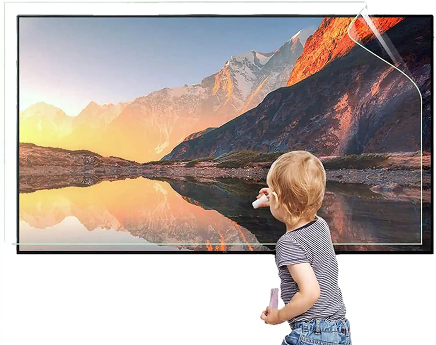 LCD Trong Suốt Bộ Phim TV HD Rõ Ràng Bảo Vệ Màn Hình, Chống Ánh Sáng Màu Xanh Phim