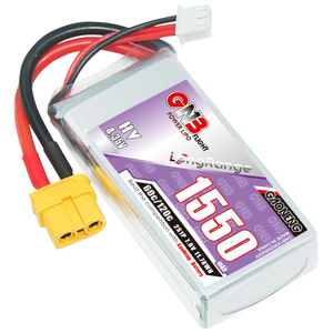 GAONENG GNB 1550MAH 7.6V HV 2S 60C 120C HV XT60 LiPo <b>Battery</b> Soft Pack Long Range FreeStyle FPV LiHV High Voltage - Product Image 1