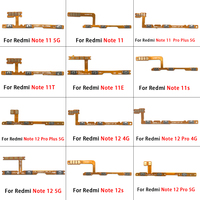 Câble flexible de remplacement pour bouton d'alimentation et de volume latéral pour Xiaomi Redmi Note 15 14 12S 11S 12 Pro Plus