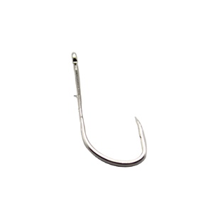 Louange crochets simples en acier à haute teneur en carbone barbelé Super fort pour la pêche au leurre et la pêche en mer modèle de pêche à la carpe ABERDEEN - Product Image 1