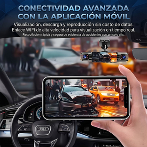 Caméra embarquée Ele-Gate 360 degrés 4K Ultra HD avec Wifi et vision nocturne pour rétroviseur de voiture - Product Image 5