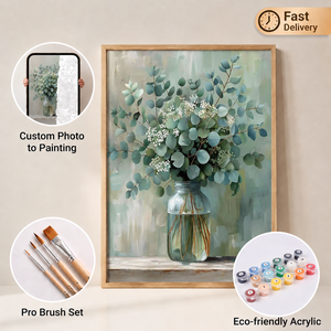 Peinture à l'huile numérique SONGWOO, fleurs, peinture acrylique <span class=keywords><strong>sur</strong></span> <span class=keywords><strong>toile</strong></span>, cadeau pour adultes, décoration murale pour la maison, <span class=keywords><strong>40x50</strong></span> cm, kits de peinture par numéros - Product Image 1