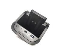CARSOUL Chargeur de voiture sans fil 15W QC3.0 de type bras, certifié CE/FCC/ROHS, support de téléphone à charge rapide pour Mercedes-Benz Classe