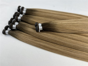 Extensiones de Cabello Humano Ruso Triple Virgen de Doble Trama, Finas, Invisibles, Rizadas, Onduladas, Slavic European Genius Weft, 12a - Product Image 4
