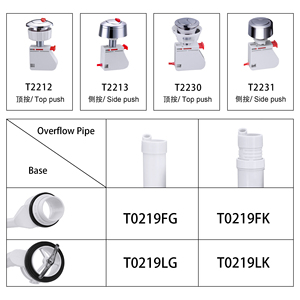 T0219 easyfit Deluxe <span class=keywords><strong>dual</strong></span>-tuôn ra Kit cho nhà vệ sinh <span class=keywords><strong>push</strong></span> <span class=keywords><strong>button</strong></span> với không có Tank loại bỏ ABS & PP chất liệu cho phòng tắm sử dụng - Product Image 4