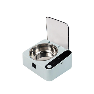 Bol automatique pour animaux de compagnie avec capteur, couvercle à ouverture automatique, bol en acier inoxydable amovible, anti-poussière, anti-insectes, anti-humidité, plat d'alimentation pour chat et chien - Product Image 2