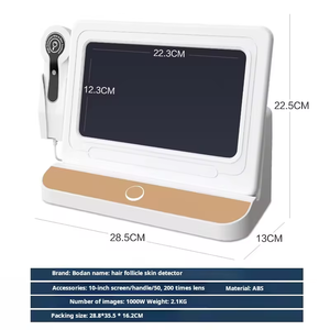 <span class=keywords><strong>Scalp</strong></span> ו שיער מכונת עם סורק פנים סילון חמצן סילון וניתוח העור בדיקות מכונת מינרלים - Product Image 3