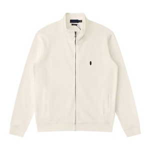 Di alta qualità da <span class=keywords><strong>uomo</strong></span> con cerniera a <span class=keywords><strong>maglia</strong></span> abbigliamento sportivo moda marchio di lusso Paul ricamo in puro cotone maglione firmato RL - Product Image 5