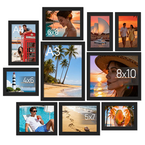 Marco de fotos de madera personalizado de gran oferta, póster, certificado, galería, arte, Diploma, marco decorativo de premio - Product Image 2