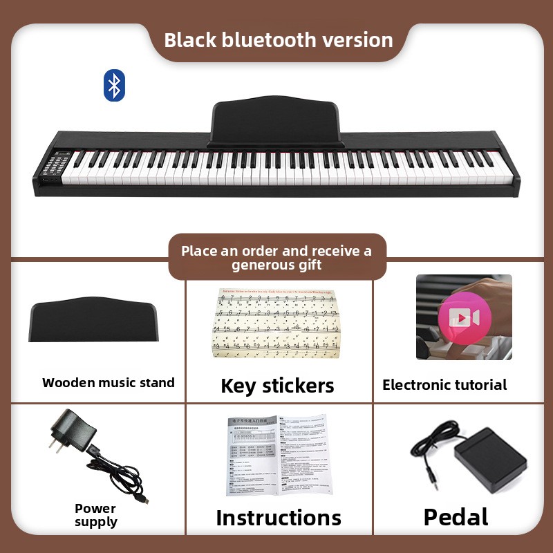 88SG negro - Bluetooth - Tecla de presión