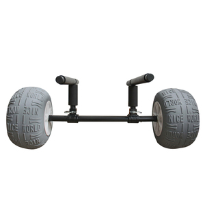 Kayak de roue de ballon multifonctionnel de <span class=keywords><strong>chariot</strong></span> de paddleboard 3-en-1 résistant avec la coque en aluminium soutient jusqu'à 200 livres - Product Image 4