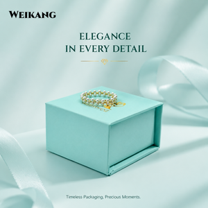 Boîte à fermeture magnétique en carton rigide en forme <span class=keywords><strong>de</strong></span> livre, boîte cadeau bleue pour l'emballage <span class=keywords><strong>de</strong></span> bijoux et <span class=keywords><strong>de</strong></span> bagues - Product Image 5